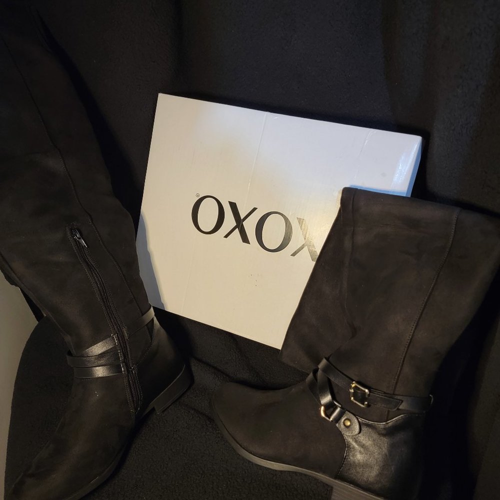 XOXO Womens Thames over the knee boot Size9